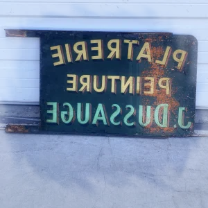 Metal20Sign20with20Two20SidesRustResistant20and20PaintReady - ANTIQUITIESWAREHOUSES