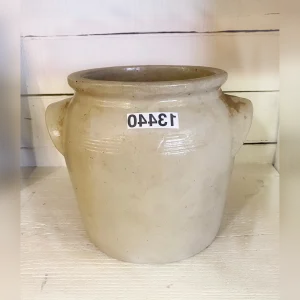 MidCentury20Antique20Stoneware20French20Confit20Pot - ANTIQUITIESWAREHOUSES