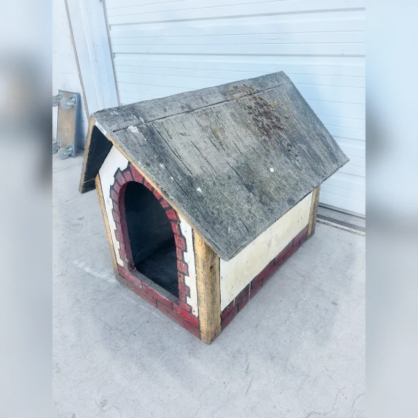 Modern20Concrete20Dog20House20with20a20French20Flair - ANTIQUITIESWAREHOUSES
