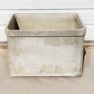 Modern20Willy20Guhl20Rectangular20Concrete20Flower20Pot - ANTIQUITIESWAREHOUSES