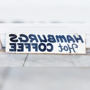 Old20Metal20Wall20Sign20for20Hamburg20Coffee - ANTIQUITIESWAREHOUSES
