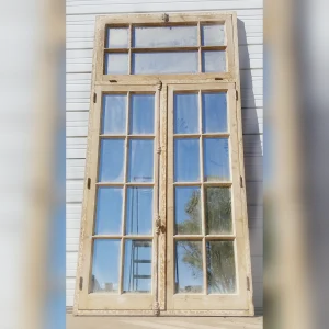 OldFashioned20Rectangular20French20Windows20with20820Panes20Mirror20and20Transom - ANTIQUITIESWAREHOUSES