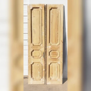 OldWorld20Elegance2020ThreePanel20Wood20Doors - ANTIQUITIESWAREHOUSES