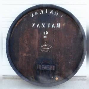 Rauzan20Wine20Barrel20Front2020Large20Genuine20French20Oak - ANTIQUITIESWAREHOUSES