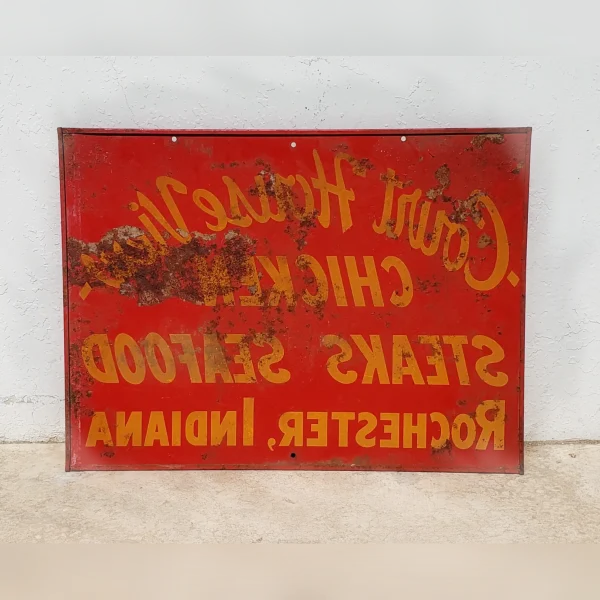 Restaurant20Sign2020Chicken20Steak20and20Seafood2020Vintage20Courthouse20View - ANTIQUITIESWAREHOUSES