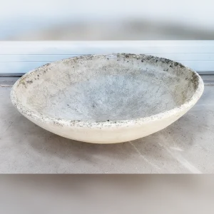 Round20and20StylishHandmade20Guhl20Concrete20Saucer20Planter - ANTIQUITIESWAREHOUSES