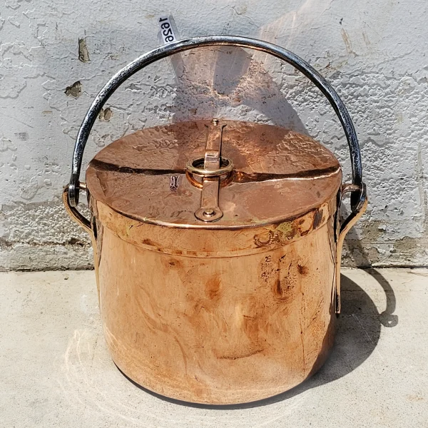 Rugged20Iron20Handle20and20Copper20Stock20Pot - ANTIQUITIESWAREHOUSES