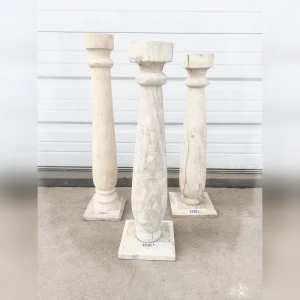 Rustic20and20Stylish20Handcrafted20Wood20Candle20Holder - ANTIQUITIESWAREHOUSES
