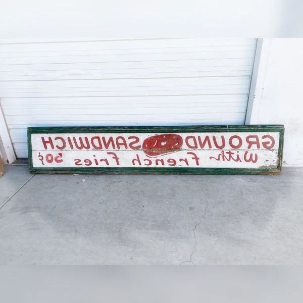 Sandwich20Board20for20HighQuality20Ground20Steak - ANTIQUITIESWAREHOUSES