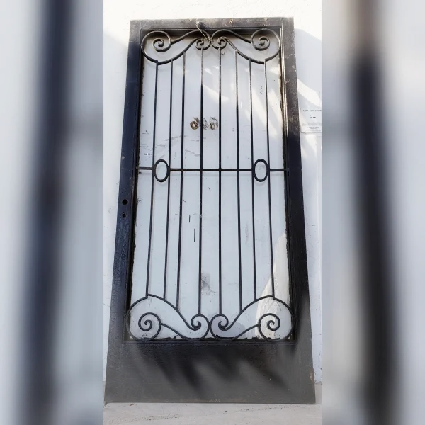 SinglePanel20Antique20Iron20and20Glass20Entry20Door20with20Scrollwork SinglePanel20Antique20Iron20and20Glass20Entry20Door20with20Scrollwork - ANTIQUITIESWAREHOUSES