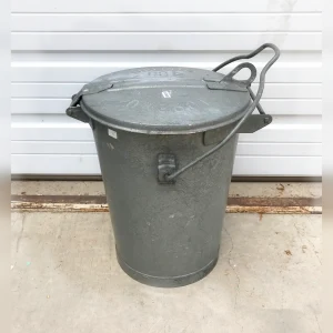 Small20Steel20Receptacle20with20Locking20LidPerfect20for20Offices - ANTIQUITIESWAREHOUSES