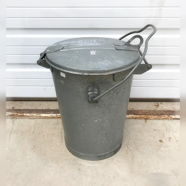 Small20Steel20Receptacle20with20Locking20LidPerfect20for20Offices - ANTIQUITIESWAREHOUSES