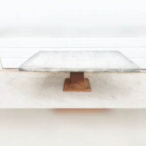 Strong20Iron20Base20Design20for20a20Contemporary20Gray20Coffee20Table - ANTIQUITIESWAREHOUSES
