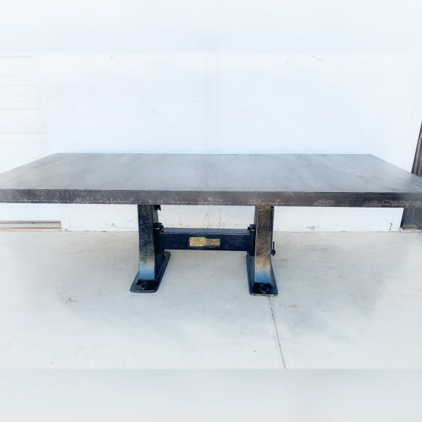 Strong20Machine20Base20for208Foot20Industrial20Steel20Table Strong20Machine20Base20for208Foot20Industrial20Steel20Table - ANTIQUITIESWAREHOUSES
