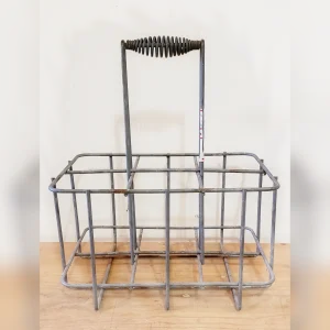 Strong20Metal206Bottle20Caddy2020Convenient20for20Transport - ANTIQUITIESWAREHOUSES
