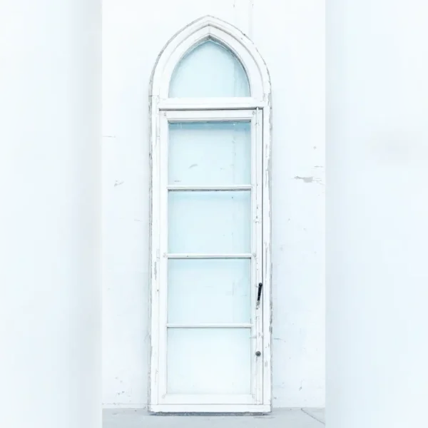 Stunning205Pane20Gothic20White20Window20with20an20Elegant20Arch - ANTIQUITIESWAREHOUSES