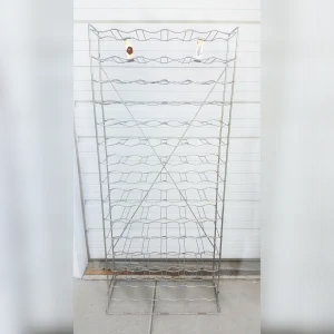 Sturdy20Iron20Wine20Rack20with201520Levels20for20Convenient20Storage - ANTIQUITIESWAREHOUSES