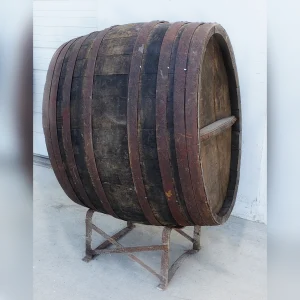Stylish20Keg20Display20for20Chteau20Anglus20Wine20Barrel - ANTIQUITIESWAREHOUSES