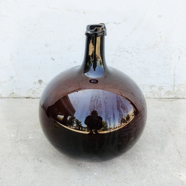 TenLiter20Classic20Style20Vintage20Amber20Glass20Demijohn20from20France 1 - ANTIQUITIESWAREHOUSES
