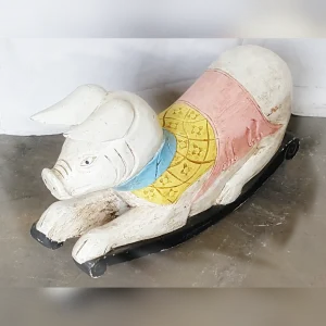 The20Cutest20Little20Wooden20Pig20Rocker20Ever - ANTIQUITIESWAREHOUSES