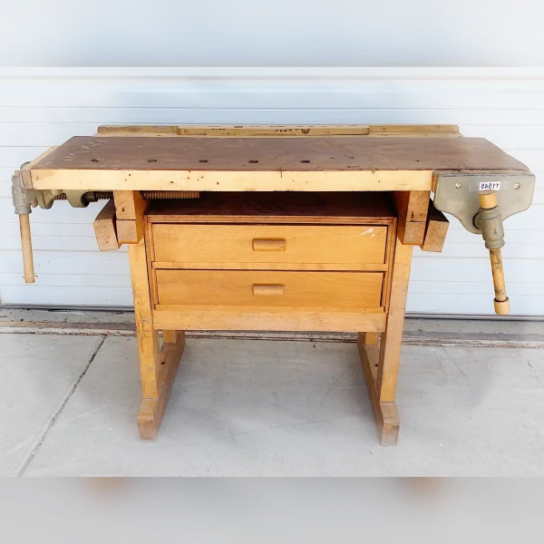 Timeless202Drawer20Workstation20with20InPlace20Vise20Clamps Timeless202Drawer20Workstation20with20InPlace20Vise20Clamps - ANTIQUITIESWAREHOUSES