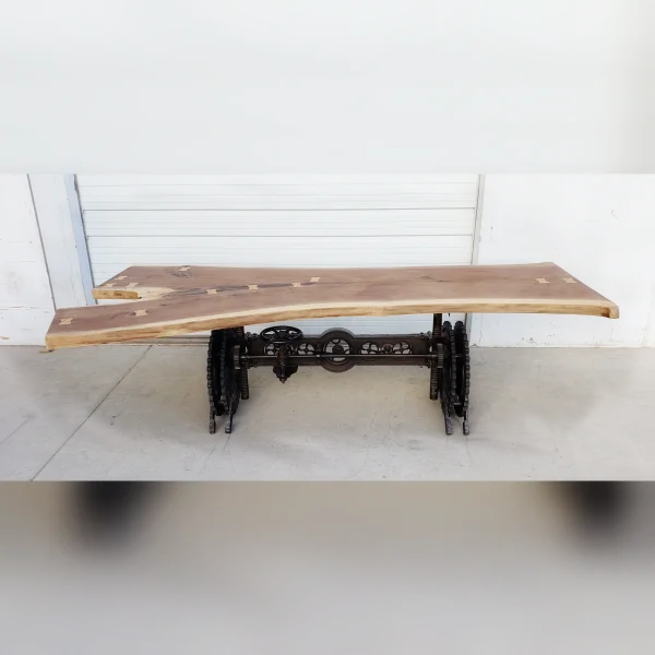 Top20of20the20table20made20of20natural20handcrafted20live20edge20black20walnut - ANTIQUITIESWAREHOUSES