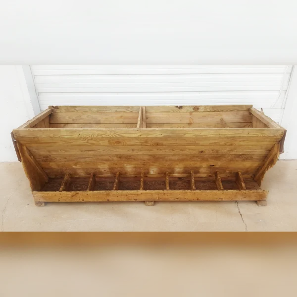 Vintage20Farmhouse20Style20Handcrafted20Wooden20Grain20Cultivator - ANTIQUITIESWAREHOUSES